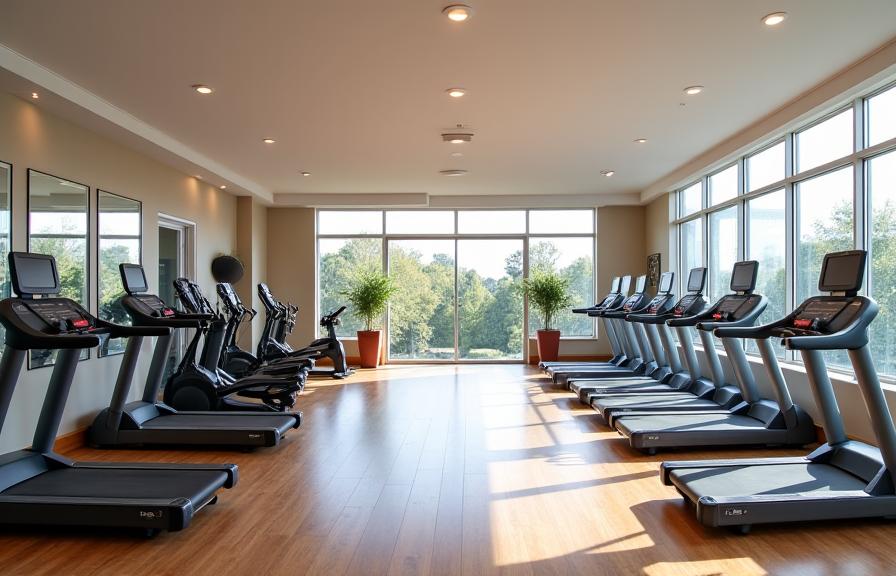 Residential village gym maintenance